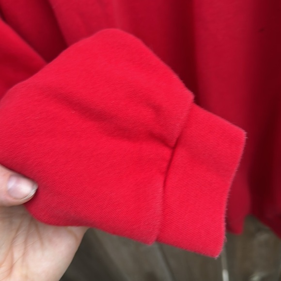 Vintage STARTER Red Nebraska Crewneck Sweater Size XL - Picture 5 of 7